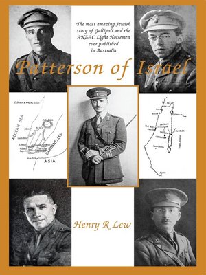 cover image of Patterson of Israel